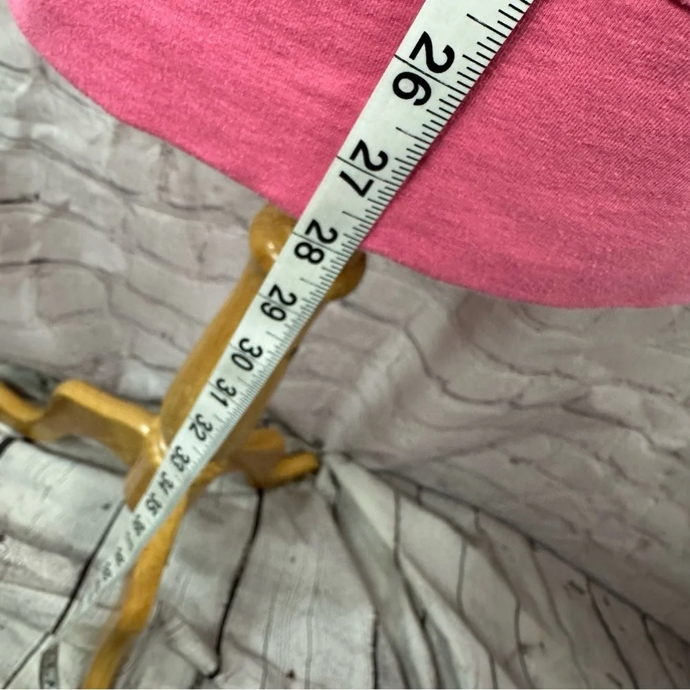 zelos Women's Pink Hoodie high neck  drawstring sz XL